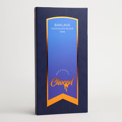 Baklava Chocolate Block