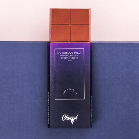 Choced The Notorious P.B.C. Chocolate Block (Pack of 6)
