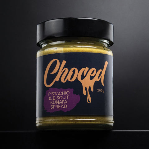 Choced Pistachio & Biscuit Kunafa Spread | 260g - Choced