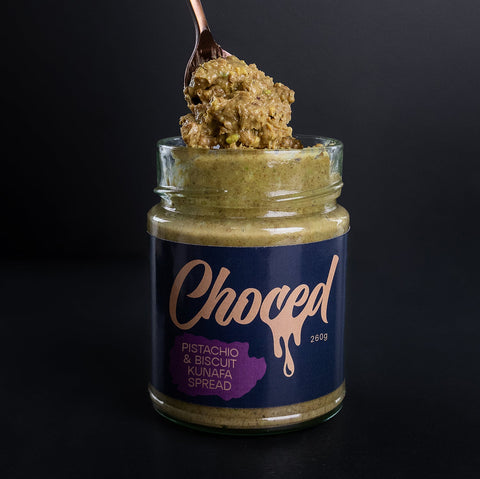 Choced Pistachio & Biscuit Kunafa Spread | 260g - Choced