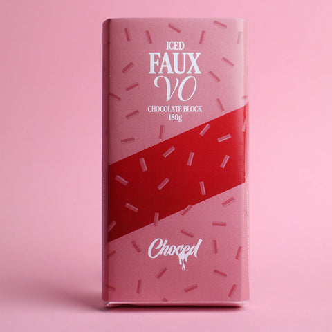 Iced Faux Vo Chocolate Block - Choced