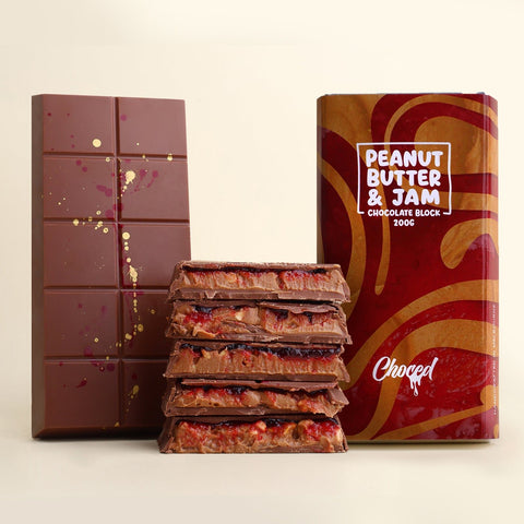PB&J Chocolate Block - Choced