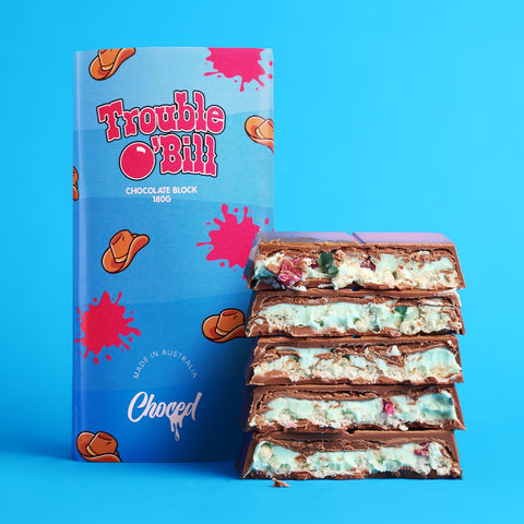 Trouble O' Bill Chocolate Block - Choced