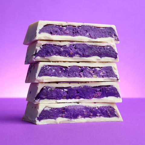 Ube Aura Chocolate Block - Choced