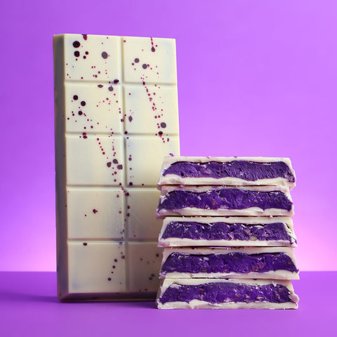 Ube Aura Chocolate Block - Choced