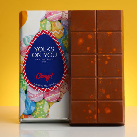 Yolks On You Chocolate Block - Choced