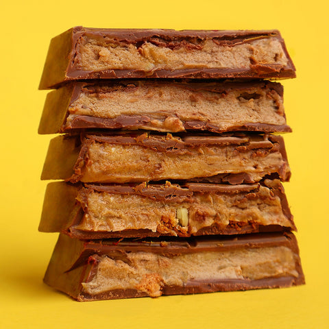 "REDACTED" on Toast Chocolate Block