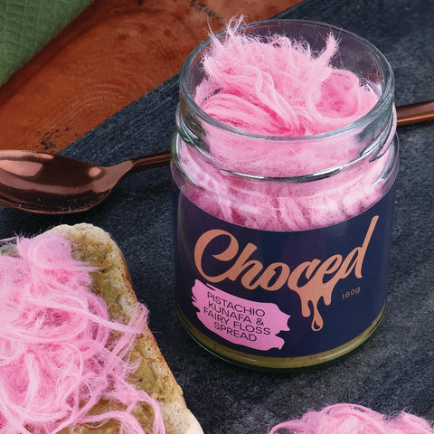 Choced Pistachio Kunafa & Fairy Floss Spread | 160g