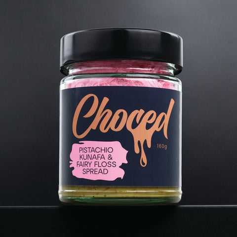 Choced Pistachio Kunafa & Fairy Floss Spread | 160g