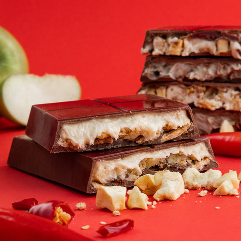 Choced Hot Apple Pie Chocolate Block 2 Pack