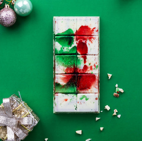 Mintella Cane Chocolate Block