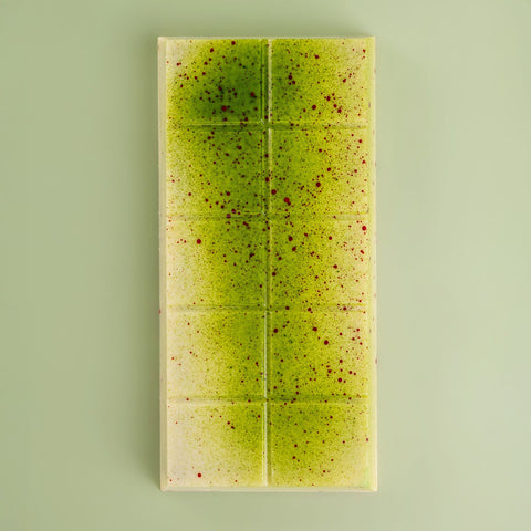 Strawberry Matcha Chocolate Block