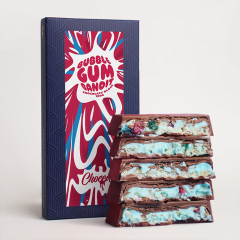 Bubble Gum Bandit Chocolate Block - Choced