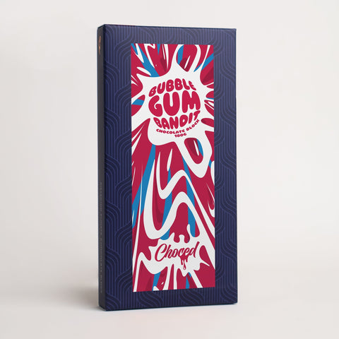 Bubble Gum Bandit Chocolate Block - Choced