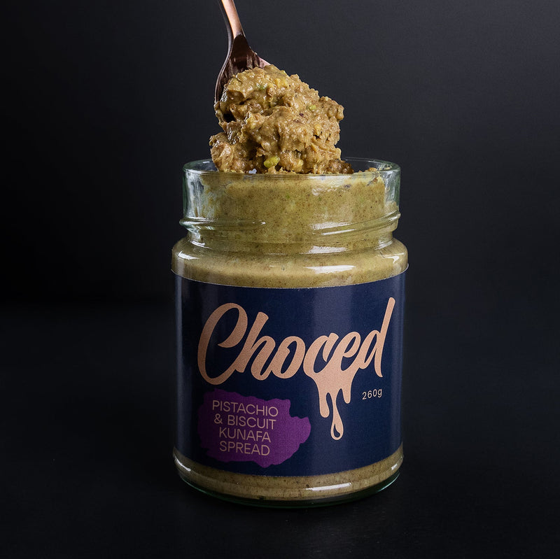 Choced Pistachio & Biscuit Kunafa Spread | 260g - Choced