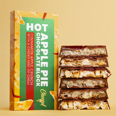 Hot Apple Pie Chocolate Block - Choced