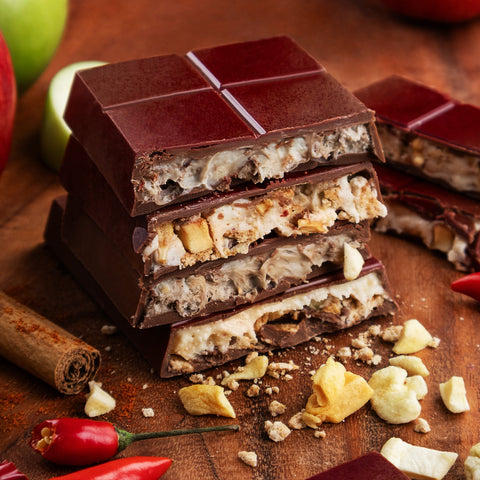 Hot Apple Pie Chocolate Block - Choced