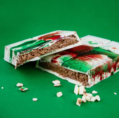 Mintella Cane Chocolate Block - Choced