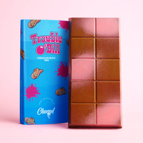 Trouble O' Bill Chocolate Block - Choced